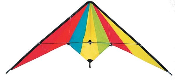 O delta exterior do estilo clássico ostenta o papagaio coloridamente com tamanho comum