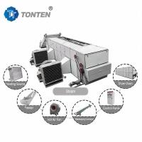 Máquina de secagem de cinto de rosa de mandioca de calor elétrico de aço inoxidável OEM