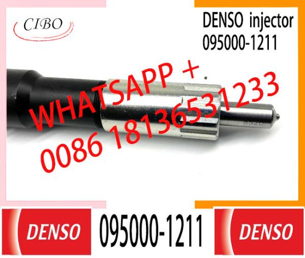 Inyector de combustible caliente de la venta 095000-1211 para el motor SA6D125E del excavador PC400-7 PC450-7