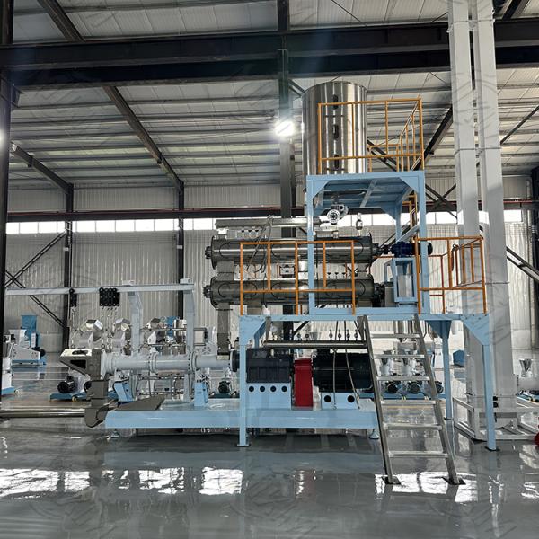 150-200kg/hr Dog food production line / dry pet food processing equipment
