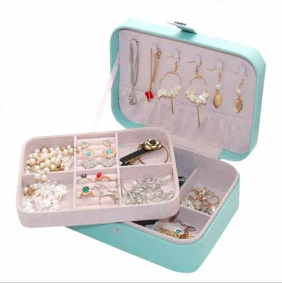 Flannel Jewellery Organiser Boxes 23cm 17cm 8.5cm Personalised Jewellery Box