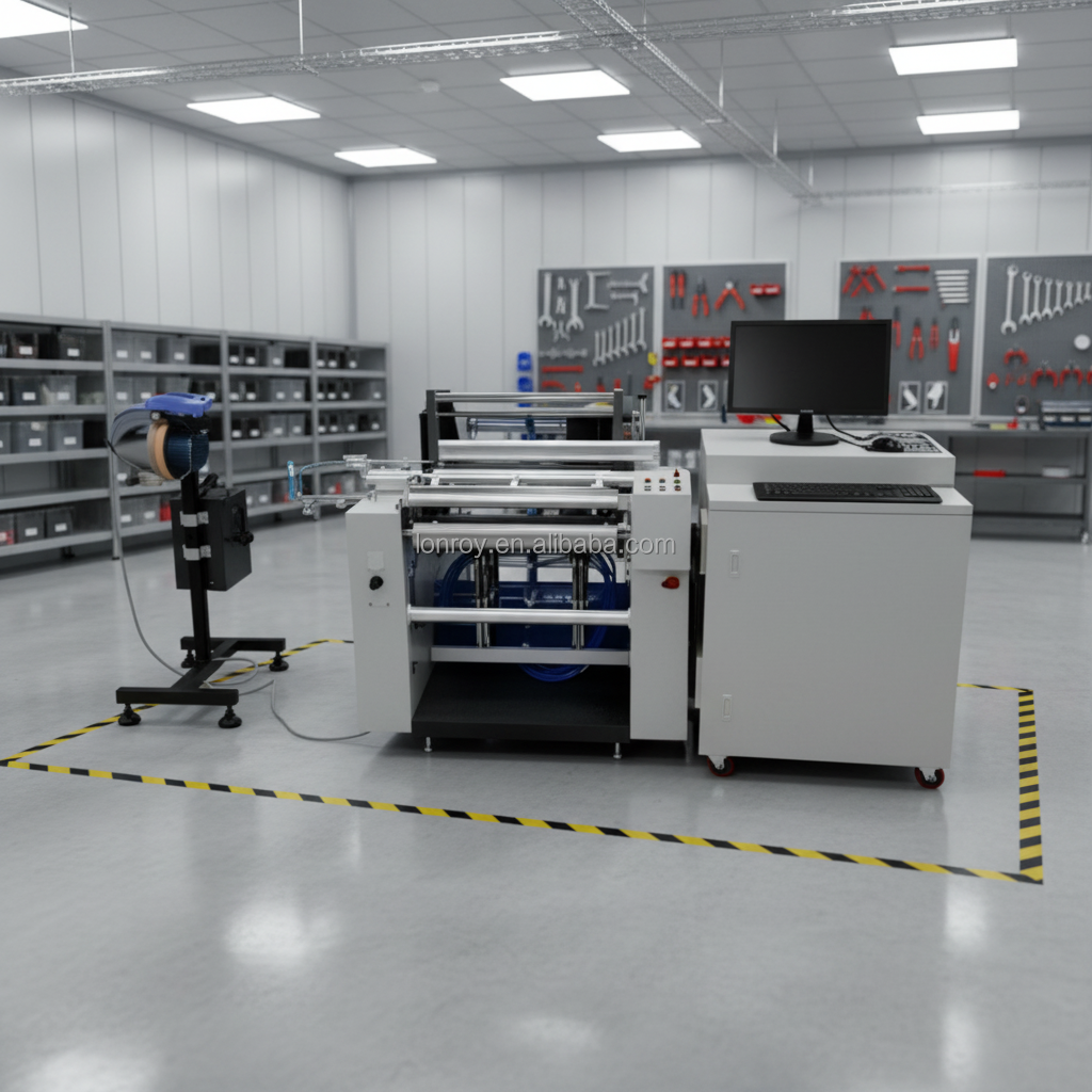 Fully Automatic Air Jet Sample Loom Shuttleless Loom Laboratory Pneumatic Loom Air-jet Weaving Machine