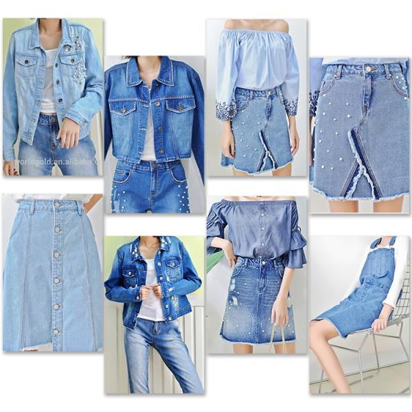 Customized Fade Proof Ladies Ripped Denim Dress Sleeveless For Spring