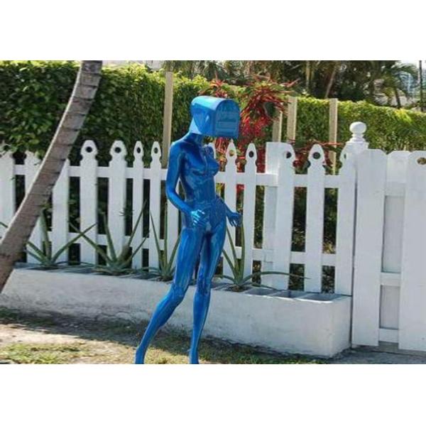 Vida - figura de aço inoxidável escultura do homem ereto do revestimento de Matt do tamanho dos Ss