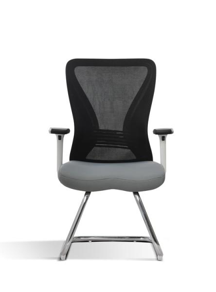 Cadeira 0.178CBM executiva de reclinação para a recepção de nylon do braço 38cm da dor nas costas
