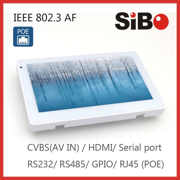 7 Inch Intelligent House Android Touch Panel PC With RJ45 POE Wifi