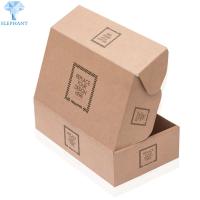 Tipo feito sob encomenda reciclável quente Logo Printed Folding Kraft Shoe do preço de venda o baixo corrugou caixas de transporte
