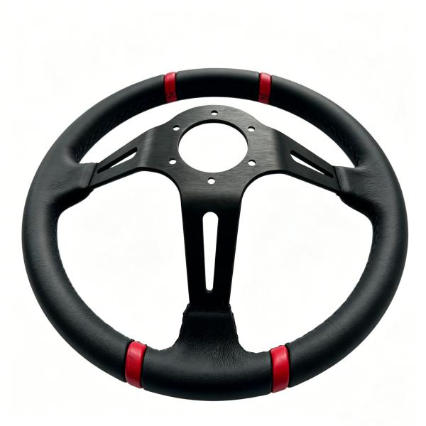 DELUXON 14 Inch Gt Racing Wheel Microfiber Leather For Sim Ps5 Gaming