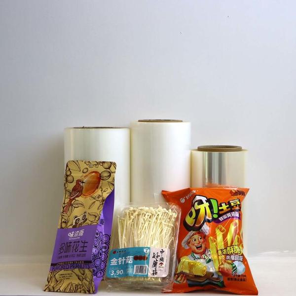 Custom Printed BOPP Laminating Film Cookies Candy Packaging Film Roll