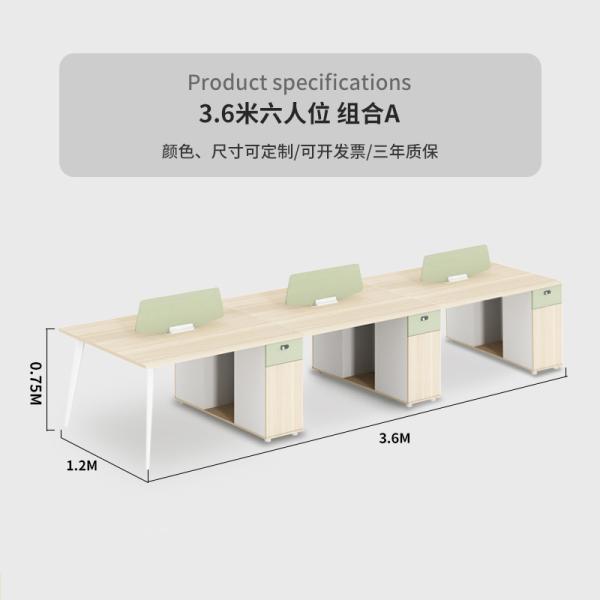 Gridlock Employee Workstation Office Set in Modern Design for Hospital Efficiency