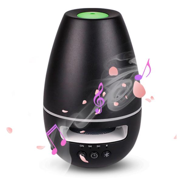 Bluetooth Ultrasonic Aroma Humidifier , EMC 8-12W Mini Essential Oil Diffuser