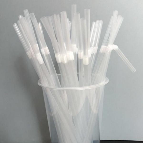 Bar Accessories Type Drinking Straws 6mm Diameter ECO Friendly Custom Transparent PLA