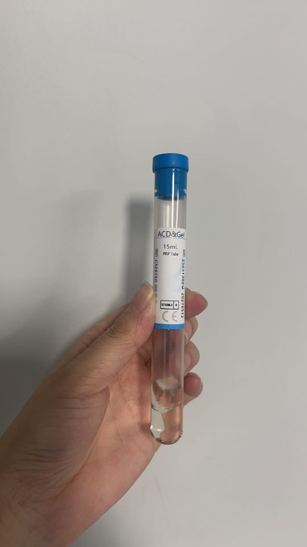 Rich Plasma Separation Tube With ACD Gel Boitin for Hair /OZM Vacuum Blood Collection Tube