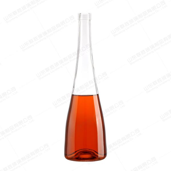 Glass Bottles for Wine Collar Material Glass Empty Whisky Liquor Bottles