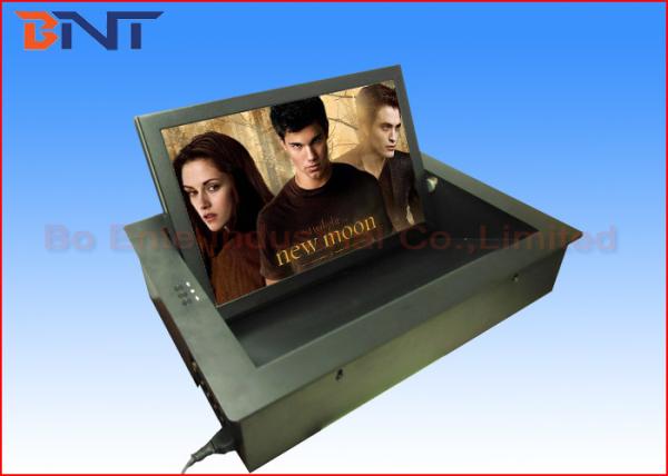 19 Hand Protection Motorized Monitor Lift Wireless Remote Lift With Infrared Sensor