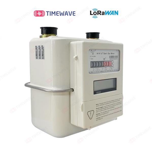 Low Pressure Loss Gas Meter Based LoRaWAN Module with Data Rate Wall Mount