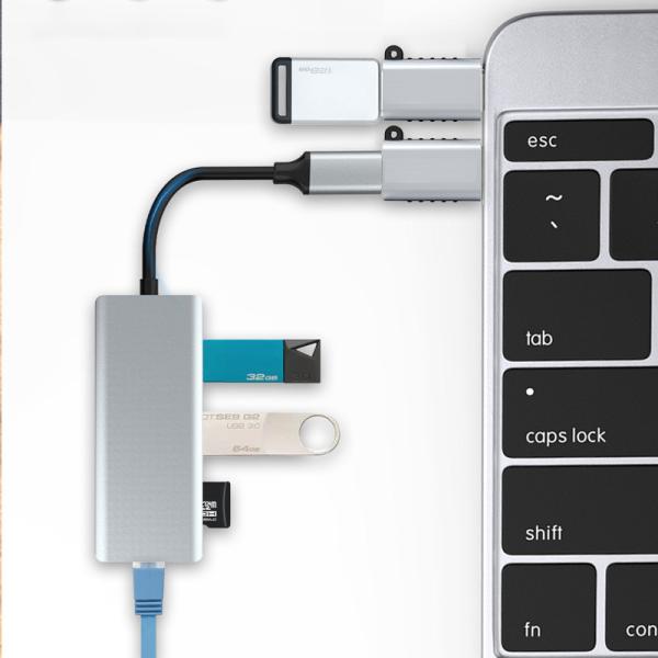 Adaptateur USB C féminin à USB mâle pour la station d'accueil DisplayLink