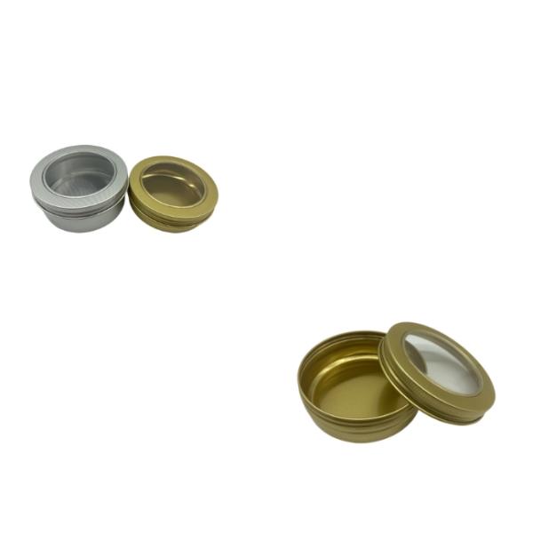 100ml Silver Open Window Recyclable Aluminum Tea Cans Packaging