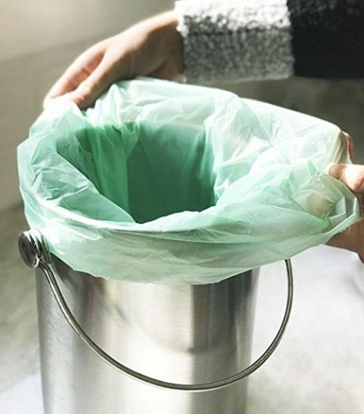 40×65cm Biodegradable Garbage Bags EN13432  Eco Friendly Trash Bags