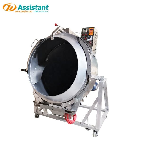 DL-6CSTG-100Z Tea Fixation Processing Pot Machine For Tea Roasting Machinery Function