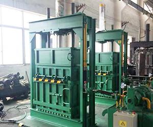 Customized Aluminum Can Baler Thin Metal Materials Industrial Balers Compactors