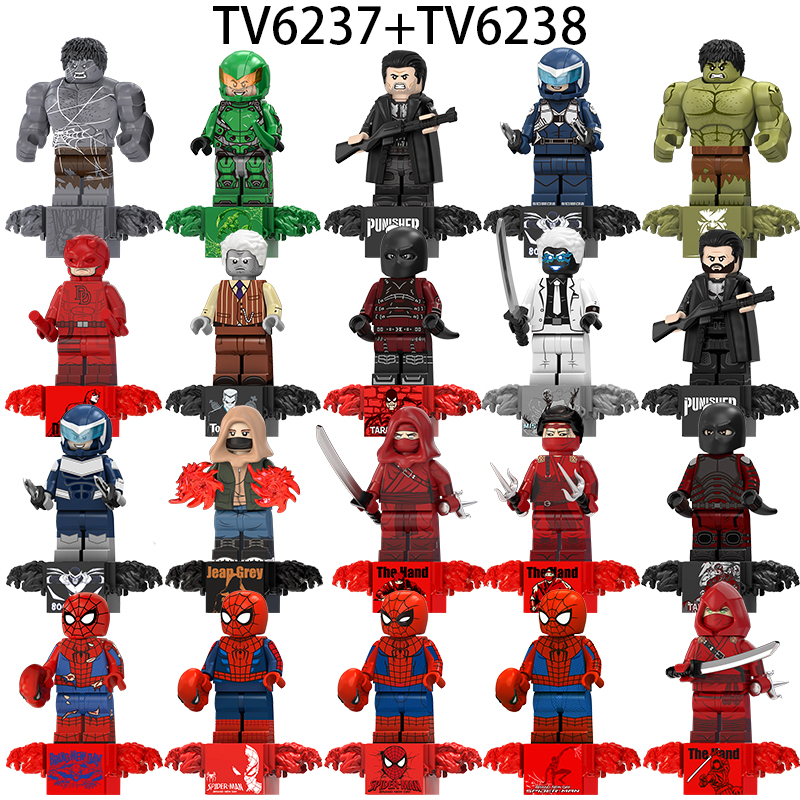 Super Heroes Spider-man Tarantula Building Blocks Minifigures