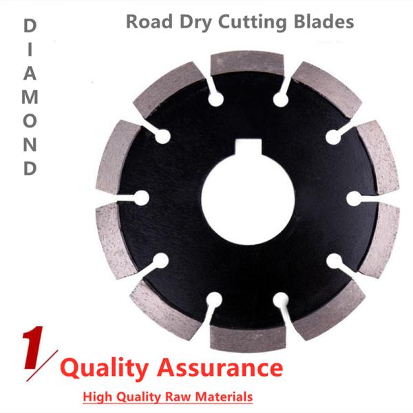 150mm Dry Cut Diamond Blade , Welding Road Cutting Blade