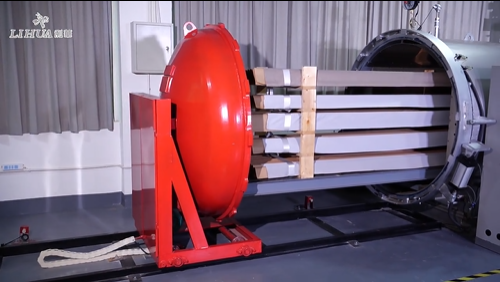 Advantage Lihua Double Heating Horizontal Boiler Curtain Final Shape Setting Machine