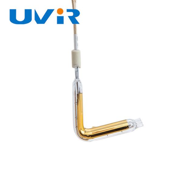 11x23mm reflet en or tube de chauffage infrarouge 2800W 240V