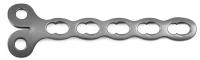 Plat de verrouillage orthopédique de fracture de doigt L droit plat en 