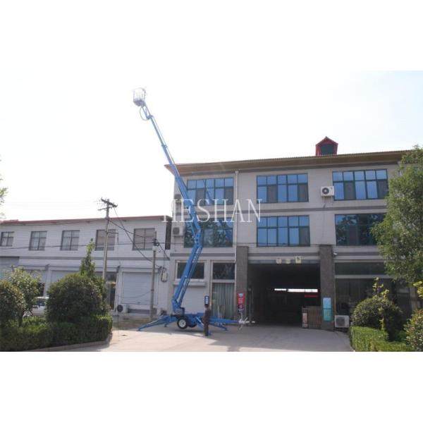 Платформа доступа подъема заграждения Lifter Towable воздушного подъема заграждения телескопичная для конструкции