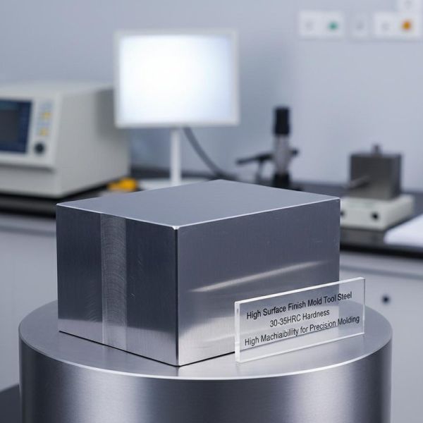 High Surface Finish Mold Tool Steel with 30-35HRC Hardness and High Machinability for Precision Molding