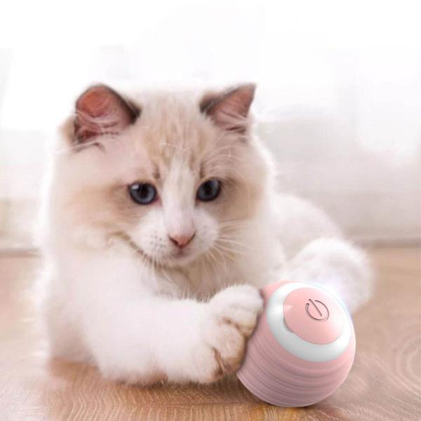 Cat Toy Pet Automatic Smart Electric Electronic Interactive Ball Indoor Toys ABS