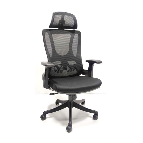 High Back Mesh Staff Chair Revolving Modern For Office Meeting