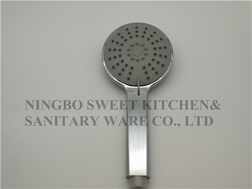 hot sale ABS material chrome plating shower head hand shower rain shower sanitary ware accessories