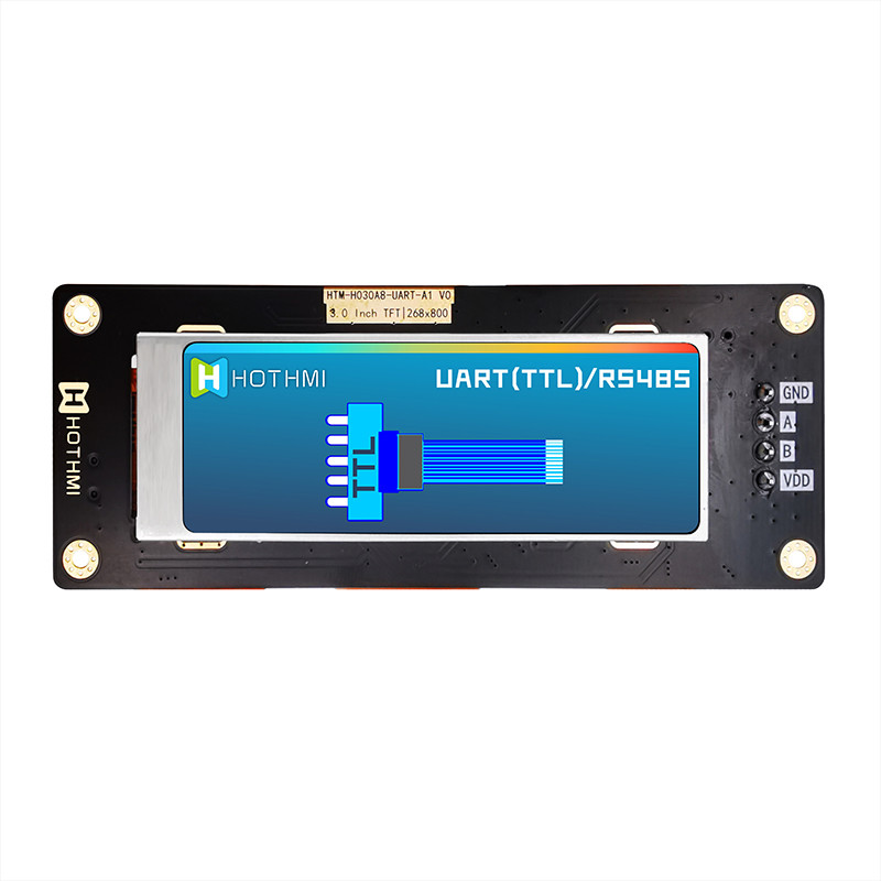 3,0 ПАНЕЛЬ МОДУЛЯ дисплея TFT UART TFT LCD 268x800 дюйма С ДОСКОЙ РЕГУЛЯТОРА LCD