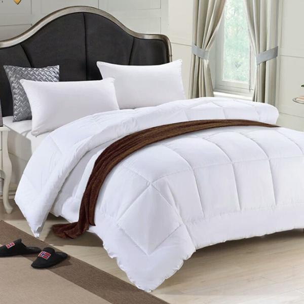 Pure Cotton Hotel Duvet Cover Inflatable All Season With Plain Style