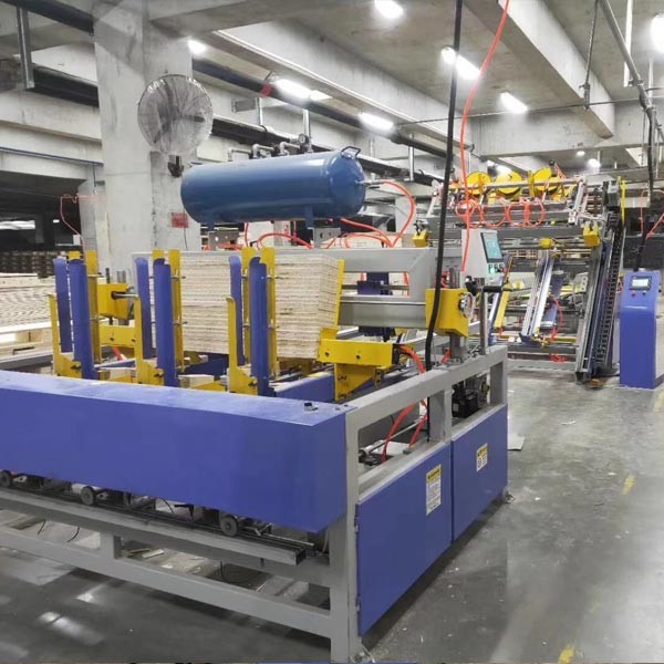 800*1200mm Yellow Birch Wooden Block Pallet Nailer Machine