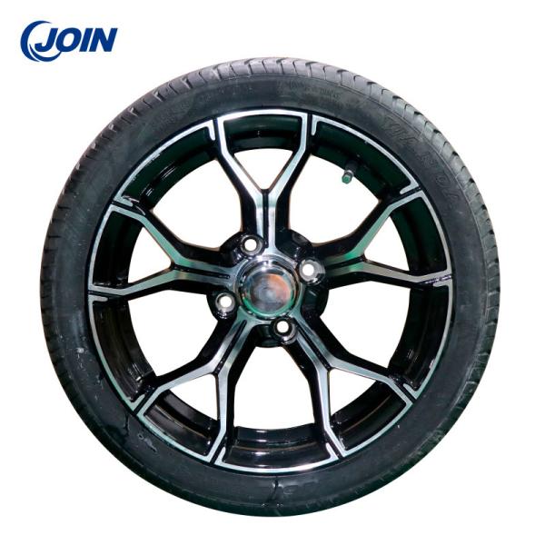14 Inch Golf Cart Wheels And Tires Aluminum Golf Buggy Wheels ODM