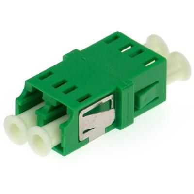 Singlemode Fiber Optic Adapter Multimode LC Flangeless Duplex