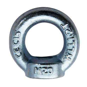 ISO Standard C15 Carbon Steel Forged Galvanized M16 Ring Nut Din 582