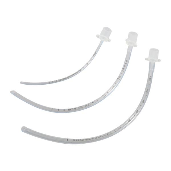 6,5 tubo nasal oral de Ett da intubação, tubo Endotracheal de Uncuffed Flexometallic