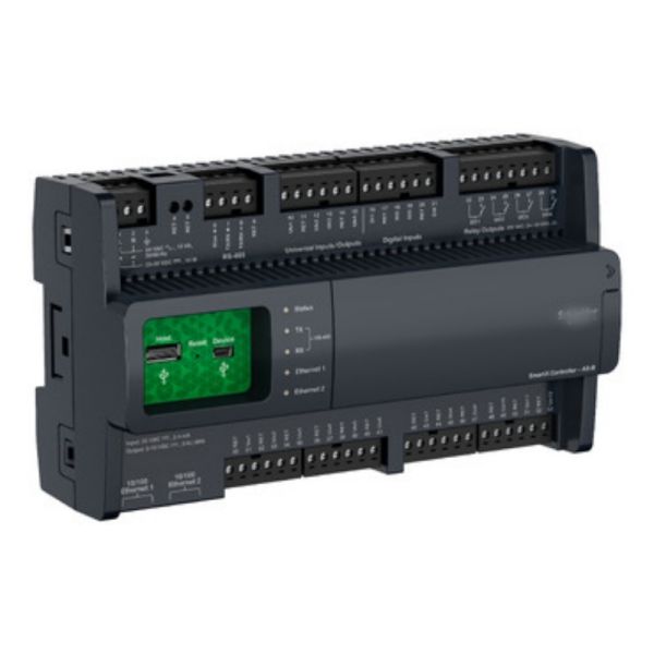 SXWASB24X10001 SCHNEIDER SMARTX AS-B-24 BUILDING CONTROLLER NO DISPLAY NEW