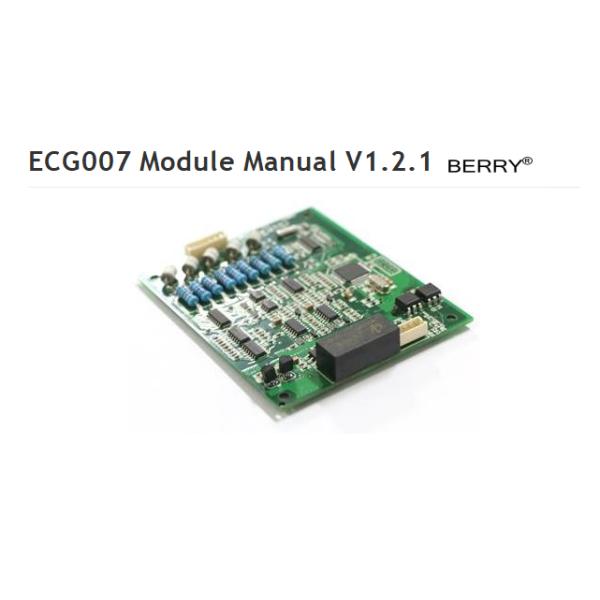 Руководство модуля тарифа ECG Spo2 Resp тарифа сердца соединителя температуры ECG007