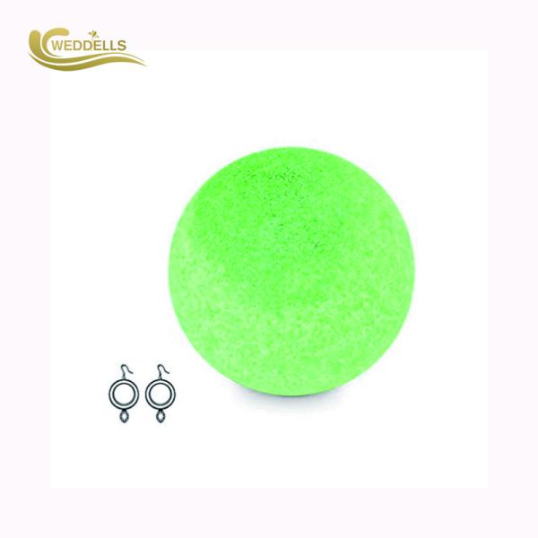 Custom Fizzy Bubble Bomb , Organic Peach Bath Bomb With Luxury Jewelry Ring Inside