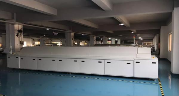 Modular Hot Air Reflow Oven SMT 16-Zone Forced Convection