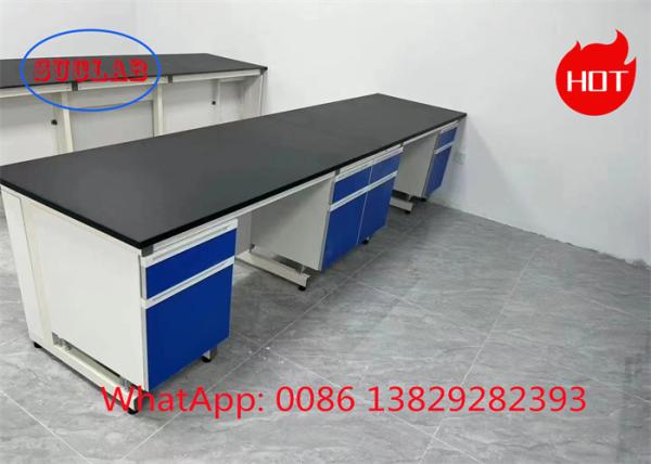 Fire resistant Chemistry Lab Workbench Design with C frame Assembly for Enhanced Safety