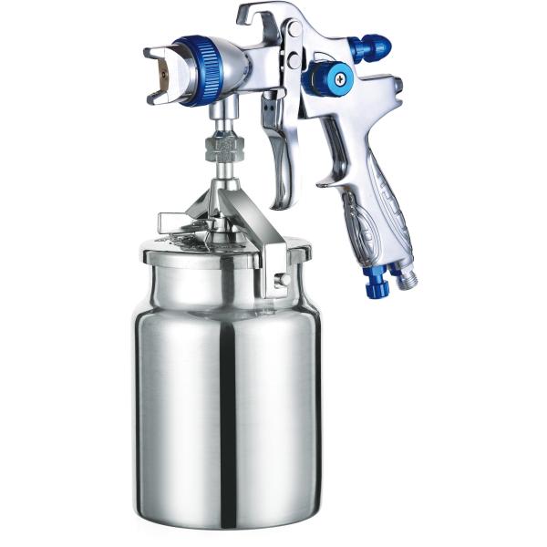 High Volume Low Pressure Air Suction Paint Gun Portable Acid-Proof Painting Tools 1000ml Cup