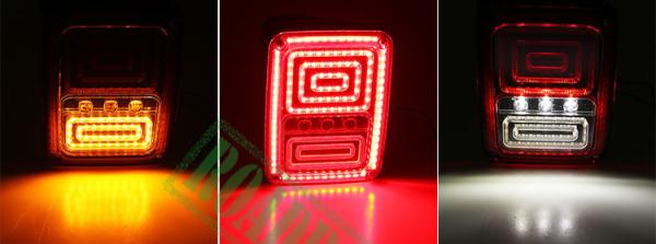 2nd Generation Water Proof Tail Light For Jeep Wrangler new model Europe Taillamp for jeep