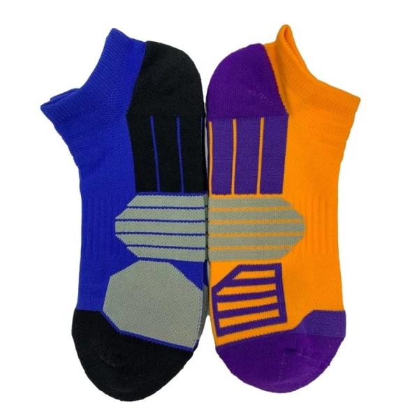 Needle Detection Breathable Quick Dry Anti Slip Ankle Sports Socks for Sport Running